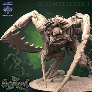 bloom stalker 3 mammoth factory flower creature monster plant large elemental 3d print model - Mito3D