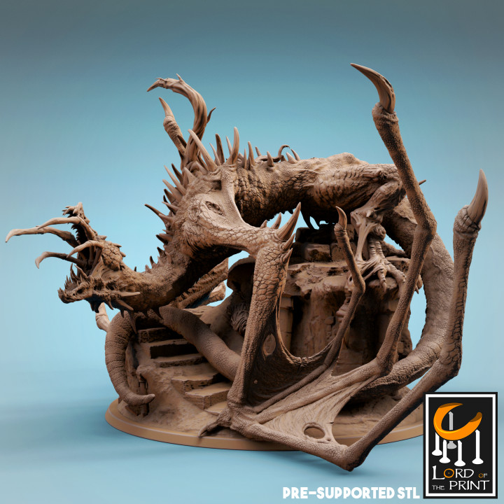 corrompu Wyvern Seigneur impression boutique dragon insecte zombi lotp parasite seigneur 39 empreinte 3D print model - Mito3D