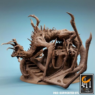 corrupted wyvern lord print Store dragon insect zombie lotp parasite lordoftheprint 3d print model - Mito3D