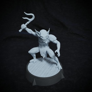 arka plan programı 01 düşman gölge kuzgun mezar odası stüdyolar iblis fantezi cin rpg d dnd imp 3d print model - Mito3D