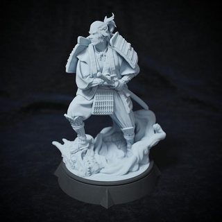 gerarchia yoshida eroe ombra corvo cripta studi fantasia ninja rpg katana samurai d asiatico dnd maestro spada 3d print model - Mito3D