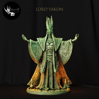 lord yakon vagrant miniatures fantasy tabletop dnd 32mm 3d print model - Mito3D
