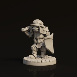bullywug frog soldier e vectorminiatures  Tabletop Tabletop Characters & Creatures Fantasy Universe Tabletop Tabletop Characters & Creatures store boardgames tabletop frog fantasyuniverse tabletopcharacters&creatures  3d print model - Mito3D