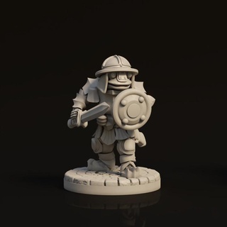 valentão rã soldado miniaturas vetoriais tampo mesa personagens criaturas fantasia universo loja jogos tabuleiro tabletopcharacters creatures 3d print model - Mito3D