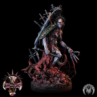torturer bestiarum miniatures boss horror undead mage punisher dungeon dnd necromancer 3d print model - Mito3D