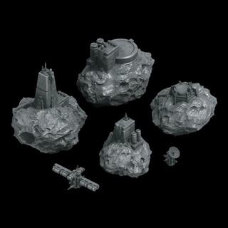 consortium ports spatiaux stl mégapack Matériel studios table 3D imprimable terrain Sci vaisseau spatial scifi armada soleil flotte astéroïdes milliard 3d print model - Mito3D