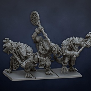 timsahlar ejderhanın göl minyatürler masaüstü karakterler yaratıklar fantezi Evren kertenkele rpg savaş oyunları Warhammer oyunu rol 9thage onuncu yaş yüksek melek eski dünya 3d print model - Mito3D