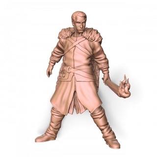 stuart bloom medieval big bang theory daigus 3d miniatures Tabletop Characters & Creatures Fantasy Universe fantasy gameofthrones zombicide nightwatch 3d print model - Mito3D