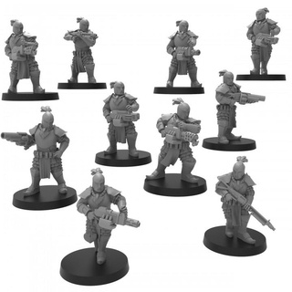 house excess special weapons - presupported thatevilone Tabletop Characters & Creatures Sci-Fi Universe gun grenade launcher plasma fancy shot infantry 28mm raiders pleasure pike dynamic flamer lmg cultists cults melta heretics 3d print model - Mito3D