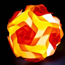 filamento nylon quebra cabeça abajur jardim flor flashforge lâmpada localizador impressão 3d 3d print model - Mito3D