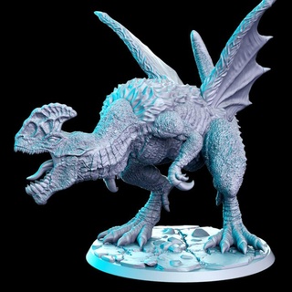 cockatrizard- muntant monster - 32mm dnd rn estudio Tabletop Characters & Creatures Fantasy Universe rpg 3d print model - Mito3D