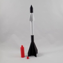 Rakete Spielzeug Spiele 3d print model - Mito3D