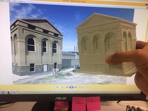 pentridge Gefängnis melbourne Australien Bildung 3d print model - Mito3D