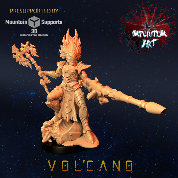 vol'cano imperitumart Tabletop Characters & Creatures Sci-Fi Universe Store 40k warhammer scifi phoenix elves wh40k craftworld 3D print model - Mito3D