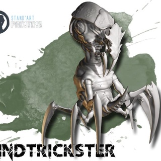 mindtrickster stand'art painting 40k alien animal bug claws insect invaders soldier warhammer cult worms zerg bugs swarm tyranids arachnid insectoid xenos void tyranid intellect psycher zergs sworm kilik spacebug 3d print model - Mito3D