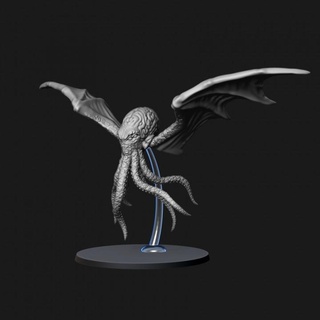 édolique bombe miniatures table personnages créatures Sci univers extraterrestre cerveau céphalopode cthulhu calamar tenatcles 3d print model - Mito3D