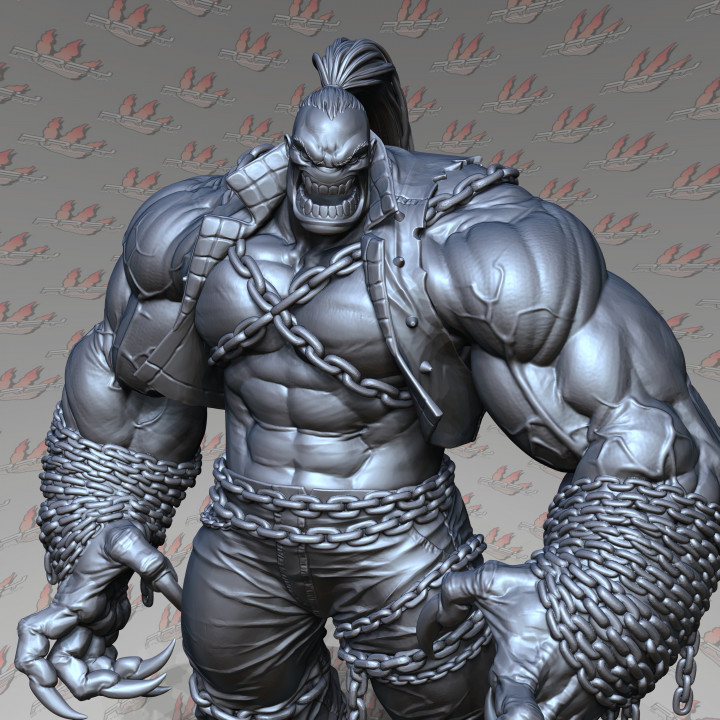 monstro alex tampo mesa personagens criaturas fantasia universo fera hulk pitt thepitt 3D print model - Mito3D