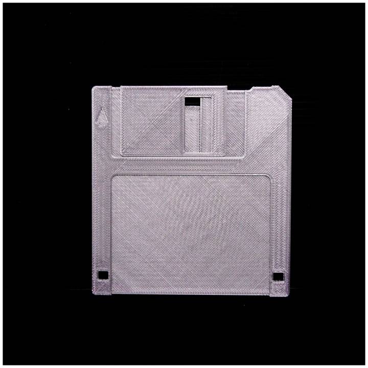 disquete gadgets aparelhos eletrônicos disco floppydisc 3D print model - Mito3D