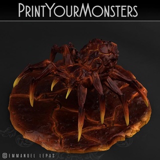 fou imprimervos monstres boutique impression monstre araignée Patreon magma Emmanuel araignées tribu prinvosmonstres Araign 3d print model - Mito3D