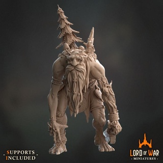 forest giant old guardian presupported lord war miniatures Tabletop Characters & Creatures Fantasy Universe dragons dungeons fantasy modular roleplay rpg stone sword tree rock miniature weapons boardgame mushroom tabletop wargame root dnd bundle log supported 3d print model - Mito3D