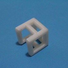 3d g-o-a block toys & games cube initials 3d print model - Mito3D