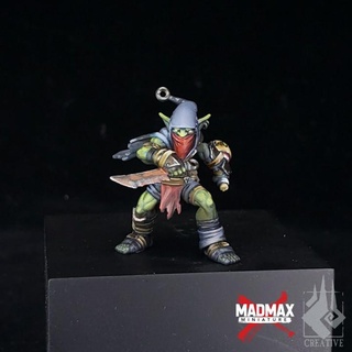 goblin rogue ember smith creative Tabletop Characters & Creatures Fantasy Universe hero wargaming assassin dnd stealth adventurer thief greenskin 3d print model - Mito3D