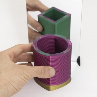 ambiguo Springo circulo cuadrado cilindro espejismo Devin Montes juego óptico juguete juguetes truco magia seductor ilusiones 3d print model - Mito3D