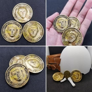 shiraishi rei moeda dourado kamuy icosplayinsanity adereços cosplay anime manga traje Goldenkamuy ainu shiraishiyoshitake 3d print model - Mito3D