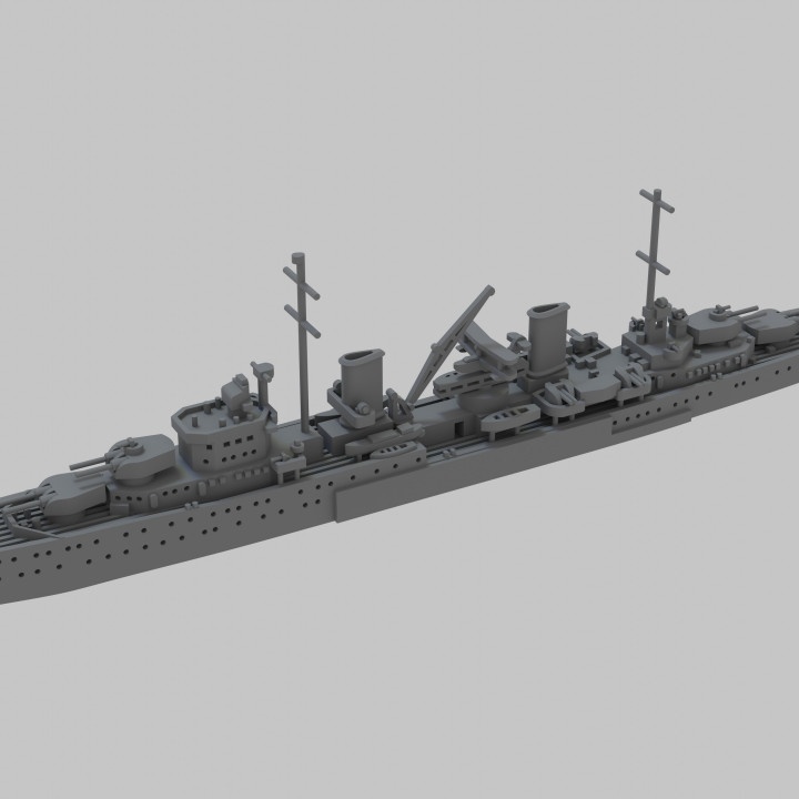 hmas perth lee mccoll Tabletop Characters & Creatures Historical Universe Vehicles Machines navy royal ship ww2 wargame australian warship naval 3D print model - Mito3D