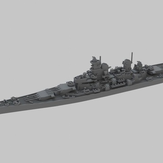 ww2 usn iowa class battleship lee mccoll Tabletop Characters & Creatures Historical Universe Vehicles Machines boat navy sea ship victory miniature wargame states united warship naval 3d print model - Mito3D