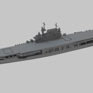 ww2 usn yorktown class carrier lee mccoll Tabletop Characters & Creatures Historical Universe Vehicles Machines aircraft navy miniature wargame uss states united naval 3d print model - Mito3D