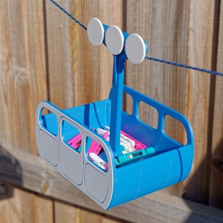 cable car clothes peg basket martin Home & Garden 3d print model - Mito3D