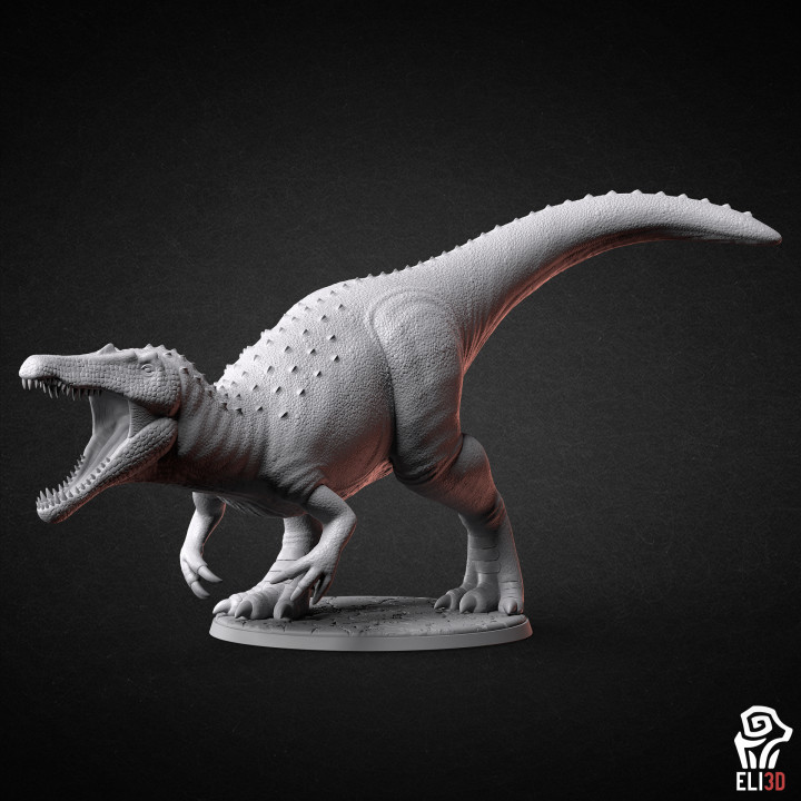 barionice dinosauro 3d giocattoli Giochi animale creatura figure dino rettile miniatura preistorico dinosauri spinosaurus jurrasic paleontologia paleoart suchomimus 3D print model - Mito3D