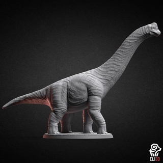 brachiosaurus dinosauro 3d giocattoli Giochi animale creatura figure dino rettile miniatura preistorico dinosauri jurrasic paleontologia brontosauro diplodocus Apatosaurus paleoart 3d print model - Mito3D