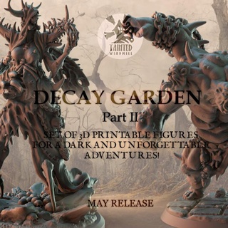 decay garden part2 may tainted windmill 40k warhammer prince daemon cathedral nurgle cultist rhyno 3d print model - Mito3D