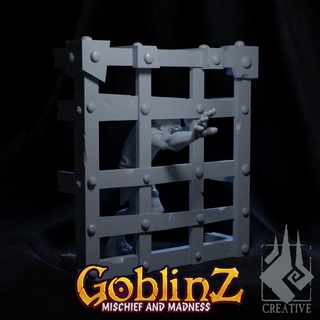 goblin captive 10 ember smith creative Tabletop 3D Printable Terrain Fantasy worker npc prisoner 3d print model - Mito3D