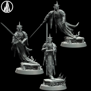 wretched soul - lost souls 3 poses monolith arts Tabletop Characters & Creatures Fantasy Universe ghost lotr evil wraith spirit nazgul ringwraith 3d print model - Mito3D