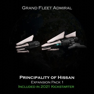 sci-fi ships expansion pack - pricipality hissan presupported grand fleet admiral tabletop Tabletop Characters & Creatures Sci-Fi Universe Vehicles Machines alien battle elf space spaceship scifi gfa 3d print model - Mito3D