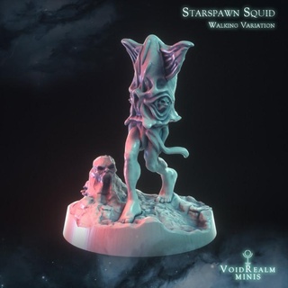 starspawn squid bundle 3 variations voidrealm minis Tabletop Characters & Creatures Fantasy Universe horror cephalopod miniature octopus cosmic tabletop cthulhu lovecraft tentacles nightmare dnd mythos eldritch voidrealms 3d print model - Mito3D