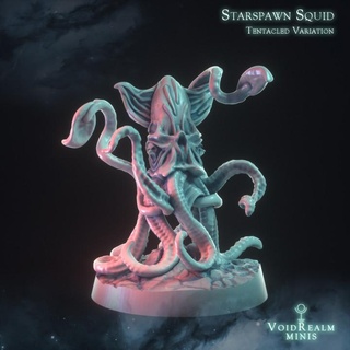 starspawn squid tentacled variant voidrealm minis Tabletop Characters & Creatures Fantasy Universe horror cephalopod miniature octopus cosmic tabletop cthulhu lovecraft tentacles nightmare dnd mythos eldritch voidrealms 3d print model - Mito3D