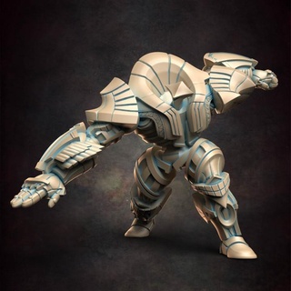 egyptian golem ancient red clay collectibles Tabletop Characters & Creatures Fantasy Universe egypt metal rpg wizard steel dnd cleric 32mm bard 3d print model - Mito3D