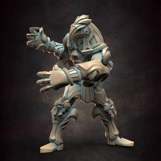 egyptian golem sharp one red clay collectibles  Tabletop Tabletop Characters & Creatures Fantasy Universe Tabletop Tabletop Characters & Creatures Tabletop golem  3d print model - Mito3D