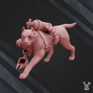 canlı biyoistasyon toksik av köpeği dakkadakkastore masaüstü masaüstü karakterler yaratıklar Sci Fi Evren masaüstü masaüstü karakterler yaratıklar sci fi minyatür masaüstü savaş oyunu 28mm Grimdark 3d print model - Mito3D