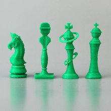 neoclássico jogo xadrez jogos tabuleiro 3d print model - Mito3D