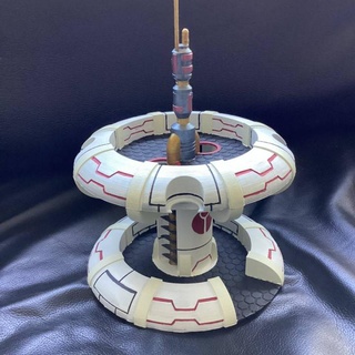 tau gözetleme kulesi karnova masaüstü 3D yazdırılabilir arazi Sci Fi Warhammer warhammer40k xenos uzay komünisti gelgit duvarı drone limanı Uzay komünist 3d print model - Mito3D