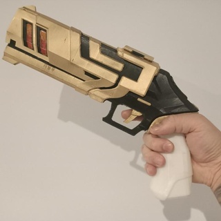 yiğit bölme kafa avcısı ağır tabanca Kelvin lam hayran Sanat sahne Kostüm oyunu kopya silahlar 3d print model - Mito3D