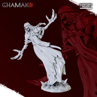 kosheivs roses spectrales trahison 1+ ghamak table personnages créatures fantaisie univers dragons donjons fantôme marteau guerre miniature jeu nuit dnd hanter éclaireur spectre wh aos nighthaunt 3d print model - Mito3D