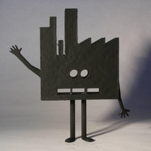 fábrica cara fan art figurine 3d print model - Mito3D