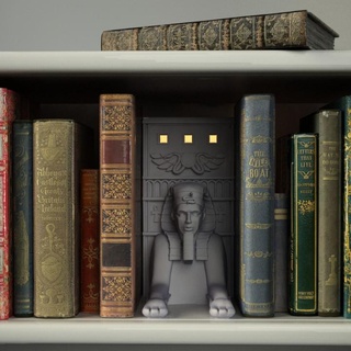 Mısırlı kitap köşeleri Kesişmeler ev Bahçe ofis ayracı yer imleri Antik fantezi fdm Kickstarter eski sphynx etki diyorama firavun kütüphane manzara Nil parmak Kitap kütüphaneler destekler rezervasyon 3d print model - Mito3D