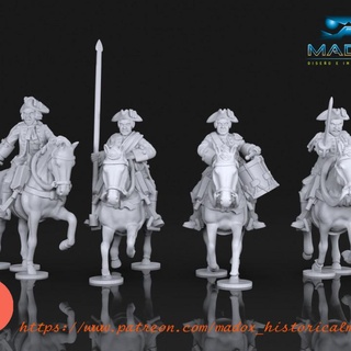 quale spagnolo linea cavalleria guerra orso studi tavolo personaggi creature storico universo 28mm nero polvere signore Giochi acuto pratica 3d print model - Mito3D